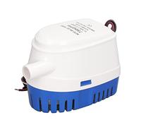 Bomba de Agua 12V 10W, Bomba Automática de Sentina para Barco, Filtro Extraíble, Plástico Durable - Fácil Limpieza, Resistente y Eficaz para Aguas Limpias y Viveros (750gph)