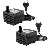 Bomba de Agua 3 W 180 l/h - Mini Bomba Ultra Silenciosa para Acuario, Fuente para Gatos, Estanque, Plástico