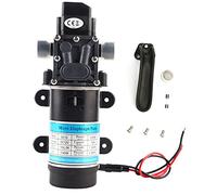 Bomba de Agua Autocebante 12V/24V 120W Alta Presión 130m 10L/min Bomba Diafragma para Riego Jardín Barco Fuente Lavado Industrial Profesional