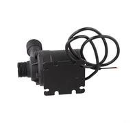 Bomba de agua autocebante 12V 24V Bomba de diafragma sin escobillas Motor CC 800L/H Bomba de alta presión para depósitos, estanques y peceras sumergible (CC 24V)