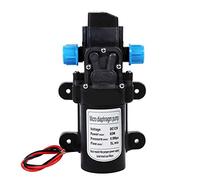 Bomba de agua autocebante de alta presión DC 12 V automática para autocaravanas, barcos, caravanas y jardín, bomba de agua para lavado (60 W, 5 l/min)