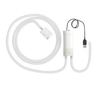 Bomba de agua autocebante USB, DC5 V, mini bomba de aspiración eléctrica, USB Self Priming Water Pump para perforadora de agua, cortadora, amoladora angular, con filtro y manguera de 5 m