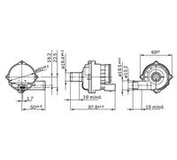 BOSCH 0 392 023 004 Bomba de circulación de agua calefacción auxiliar