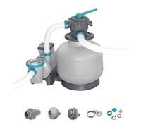 Bomba de agua Bestway Filtración a arena 11 355 L/h para piscinas hasta 66 m³