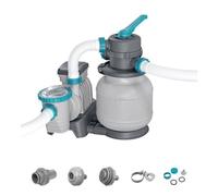 Bomba de agua Bestway Filtre A Sable 6 056 L/h para piscinas hasta 42 m³ con prefiltro