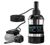 Bomba de agua compatible con Makita 18 V, 50-70 L/min