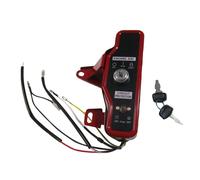 Bomba de agua con motor de gasolina F, caja de interruptores de control de llave de arranque eléctrico, máquina de ingeniería de labranza 168F/170F
