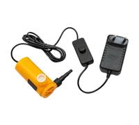Bomba de agua de 12 V para amoladora angular, cubierta protectora, conector de agua extraíble, bomba de agua de refrigeración para máquinas de corte húmedo y fresadoras de juntas, 8 cm de altura (sin