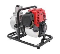 Bomba de agua de 4 tiempos gasolina bomba de jardín 38CC 1.2KW con embudo y filtro de aire, caudal máximo 135L, para jardín, planta de agua, mina, fábrica