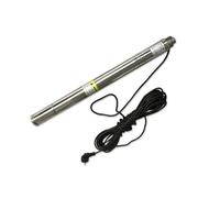 Bomba de agua de 55 m, minibomba de agua de 220 V, diámetro de 50 mm (2 pulgadas), bomba sumergible de 220 V, 1000 l/h, bomba sumergible SS304(220V-50Hz)