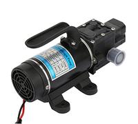 Bomba de Agua de Alta Presión 120W 10L/m 12V/24V Bomba de Agua Eléctrica Bomba de Diafragma Autocebante para Lavadora a Presión Sistemas de Riego Amantes del Jardín Artesanos (12V 3210YD-12-120FS)