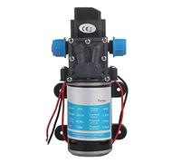 Keenso Bomba de agua autocebante de diafragma de 12 V CC, 100 W 8L/Min 160 Psi, bomba de agua autocebante de alta presión, válvula inteligente