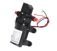 Bomba de agua de alta presión DC 12 V 60 W 5 L/Min bomba rociadora bomba de arranque automática 116 PSI con pinzas para camping coche barco longitud de línea 29 cm