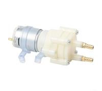 Bomba de agua de CC de alto flujo de 5 V a 12 V para barco Rc Watercraft Esc y dispositivo de refrigeración de motor con boquilla de cobre, elevación vertical de tráfico de 2 litros por minuto (5 mm)