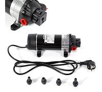 Bomba de agua de diafragma, 220 V, 160 psi, 5,5 L/min, bomba de membrana autocebante, minibomba de agua de 3 cámaras, de alta presión, para transferencia de líquidos