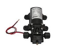 Bomba de agua de diafragma autocebante DC 12V 70W 6L / Min |La alta presión de 9 kg aumenta el flujo para vehículos recreativos, marinos y de jardín |Bomba de uso silencioso