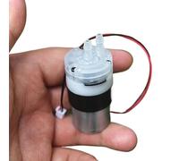 Bomba de agua de diafragma micro de 27 mm, presión negativa, autocebante, con succión, dispensador DIY, 1 unidad, CC 3 V 3,7 V