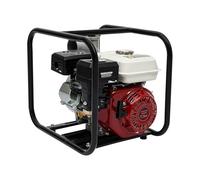 Bomba de agua de gasolina de 7,5 CV, 3 pulgadas, 210 cc, 4 tiempos con capacidad de extracción de 60 m³/h, altura de extracción de 30 m y 7 m de altura de aspiración, carcasa de aluminio, riego de