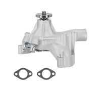 Bomba de agua de motor de aluminio satinado compatible con motores Big Block BBC 396 402 454 502