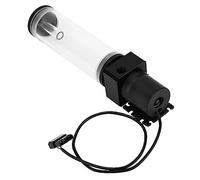 Bomba de Agua de PC, Depósito de Cilindro de Tanque de Enfriamiento de Agua LED de Acrílico, 160mm, G1/4, 19W, 800 L/h, para Computadora de Bricolaje