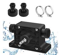 Bomba de agua de trasvase de líquidos mini bomba para agua doméstica con dos conectores bomba centrífuga transferencia aceite fluidos diesel bomba para fuentes de jardín