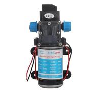 Bomba de agua del motor Bomba de agua diafragma autocebante alta presión, 12 V CC, 100 W, 8 L/min, 160 psi, nueva
