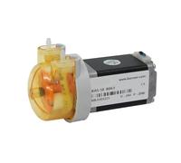 Bomba de agua dosificadora peristáltica pequeña KAS de 12V/24V con motor paso a paso, tubo de silicona/BPT de 3 rotores(S10,Sf-12v-3 Rotors)