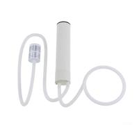 Bomba de agua eléctrica autocebante portátil con carga rápida USB-C, 1200 mAh para acuario, balcón y transferencia de vino, altura de extracción 6 m, silenciosa 2 L/min, longitudes de manguera 1/3/5
