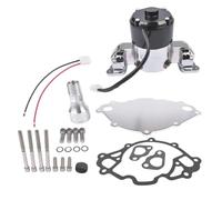 Bomba de Agua eléctrica de Ajuste Universal Compatible con Motores de Bloque pequeño 289 302 AP03 Volumen HC8030C reemplazo del Mercado de Accesorios Cromado