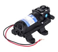 Bomba de agua eléctrica de diafragma de 12 V CC con presión de 70 PSI (0,48 MPa) y caudal de 3,5 l/min para pulverización agrícola, lavado de automóviles y uso portátil (12 V)