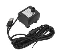 Bomba de agua en miniatura DC6-12 V, altura de elevación de 0 a 200 cm; bomba de agua en miniatura para peceras, acuarios y fuentes; microbomba alimentada por USB con instalación