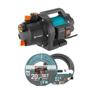 Bomba de Agua GARDENA 9011-47 600 W 3000 l/h 3,5 bar Negro/Verde