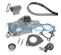 Dayco Bomba de agua y kit de correas de distribución KTBWP9650 para Toyota Corolla, Verso, Avensis