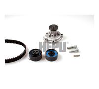 Bomba de agua + juego de correas de distribución HEPU PK03723