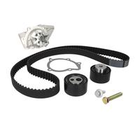 Bomba de agua + juego de correas de distribución HEPU PK08411