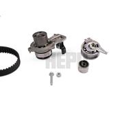 Bomba de agua + kit correa distribución HEPU PK06790 para RAPID 1.4 2015-2019