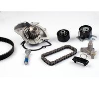 Bomba de agua + kit correa distribución HEPU PK09020XT para DS5 2 2011-2015