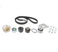 Bomba de agua + kit correa distribución HEPU PK10750 para 406 (8B) 3 2000-2004