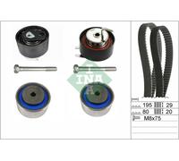 Bomba de agua + kit correa distribución INA 530 0766 10 para XJ (X351) 3 2009-