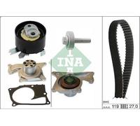 Bomba de agua + kit correa distribución INA 530 0843 30 para JUKE 1.5 2010-2019