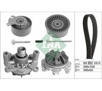 Bomba de agua + kit correa distribución INA para VEL SATIS (BJ0_) 2.2 2002-2009