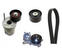 Bomba de agua + kit de correa trapezoidal 529 0370 30 INA para BMW 3 Touring 3 1