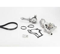 Bomba de agua + kit de correa trapezoidal 5PK1207WP2 CONTINENTAL CTAM para OPEL