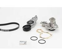 Bomba de agua + kit de correa trapezoidal 5PK1300WP1 CONTINENTAL CTAM para AUDI