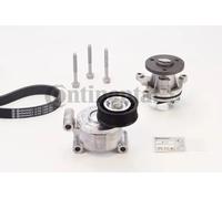 CONTITECH Bomba de agua + kit de correa poli V para FORD: Focus, C-Max & VOLVO: V50, S40, C30 (Ref: 6PK1306WP1)