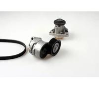 Bomba de agua + kit de correa trapezoidal Alternador PK03200 HEPU para OPEL SAAB