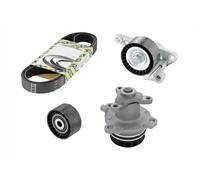 SNR KAP855.240 Bomba de agua + kit de correa poli V
