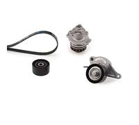 GATES KP17PK1973 Bomba de agua + kit de correa poli V a la izquierda arriba