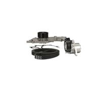 Gates Bomba de agua y kit de correa trapezoidal KP26PK2260-1 para MERCEDES-BENZ