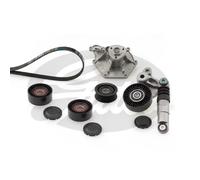Bomba de agua + kit de correa trapezoidal KP66PK2500 GATES para AUDI VW